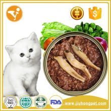 Aliments pour animaux de compagnie humides de haute qualité pour chat et chien